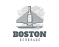 Boston饮料公司  饮料公司logo 啤酒瓶 红酒 桥梁 酒厂 葡萄酒