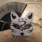狐狸出品 日本狐狸面具 和风手绘-淘宝网