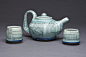 decorated Tea Set by Kahlil Irving