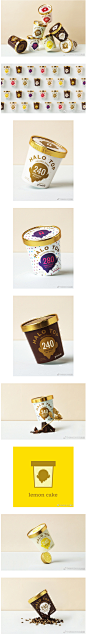 Halo Top冰淇淋品牌包装设计
