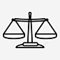 天秤座商务宫廷图标 免费下载 页面网页 平面电商 创意素材