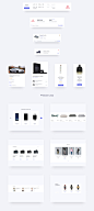 400高级电子商务UI组件 Ultimate Dlex eCommerce UI Kit_UI设计_模库(51Mockup)