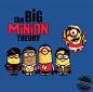 #小黄人#The Big Minion Theory : Tshirt designThe big bang theory with minions ;)