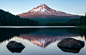 General 2048x1304 Trillium Lake Mount Hood lake water mountains snowy peak