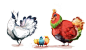 Chickens by MrRedButcher on deviantART