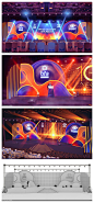 3dstagedesign Corporate Design Event Events marketing   STAGE DESIGN Virtualstage