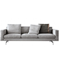 Sherman.93 Low-Back Sofa Minotti