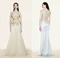 Lookbook。Marchesa Resort 2016。如高级定制般精致奢华，布满蕾丝刺绣薄纱绸缎的早春度假装美到让人无法抗拒~