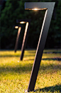 LED metal bollard light SEVEN Seven Collection by BEL-LIGHTING: 