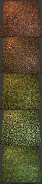 ghislain-girardot-handpaintedtextures-nature1.jpg (1000×4300)