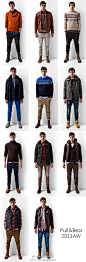 #lookbook# Pull & Bear 2011秋冬男装搭配