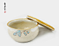 雨奶奶 日式和风陶瓷汤碗 盖碗 陶艺格子 蒸盅 创意餐具 新品