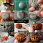 FREE TUTORIAL: polymer clay halloween pumpkin by Jeff Stahl Art