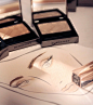 Burberry Beauty products create Trench Kisses the runway look from the Burberry Prorsum Autumn/Winter 2013 show