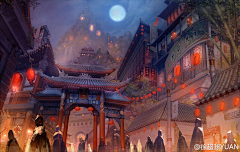 Wus-采集到古代（魔幻）场景