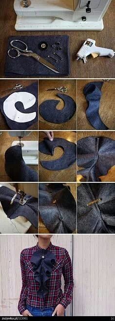 diy steampunk collar...