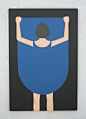Girl Lifting Skirt 2 | Geoff Mcfetridge | design + art + awesome