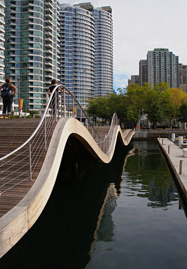 现代创意景观桥设计图集丨城市人行步行观景...