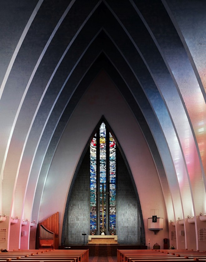 建筑摄影：简约风格教堂