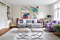 Transitional Living Room by Clean Design