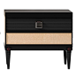 Black and White Nightstand - Shop Cipriani Homood online at Artemest