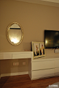 130平低调奢华三居家庭客厅电视柜装修效果图