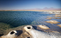 死海自然风景壁纸