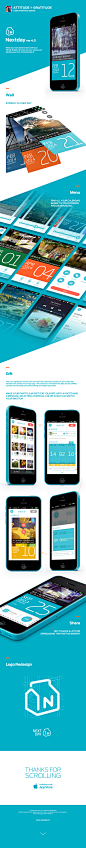 NEXTDAY iOS App Design-移动设备/APP界面-GUI by Leonqin 
