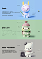 3D artwork c4d characters cinema4d cute illust Korea motion photoshop