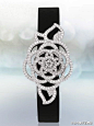 香奈儿珠宝腕表系列18K白金镶钻腕表