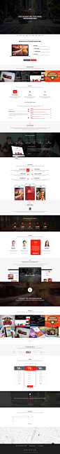 Dezure | Multi-Purpose Parallax PSD Landing Page