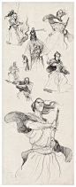 samurais-sketches-braga-diburros.jpg 850×2,085 像素