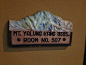 房间门牌号都是酒店对面的各个山峰的名字，很有创意！,吴村一街