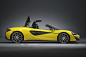 mclaren constructs a convertible roof for the 650S spider supercar : the mclaren 650S spider's roof is constructed of lightweight composite panels and creates a purposeful, sleek appearance whether raised or lowered.