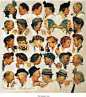 The Gossips, 1948 by Norman Rockwell