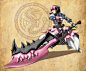 Monster Hunter -Pretty in pink by ~polarityplus on deviantART #采集大赛#