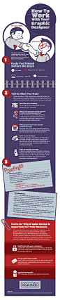 How to work with graphic designer infographic 2013  How To Work With Your Graphic Designer | Infographic 2013: 