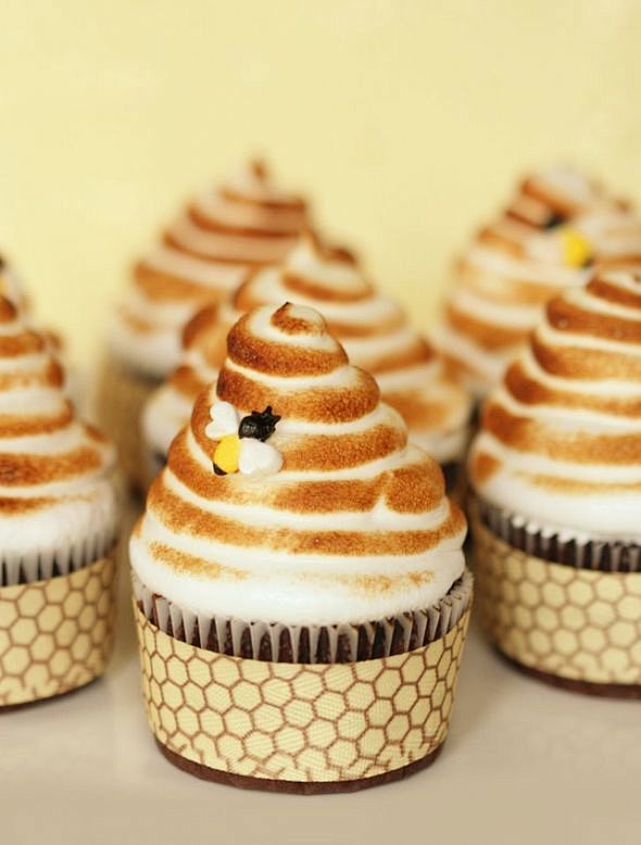 Chocolate Beehive Cu...