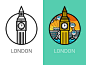 Monuments - London icon设计