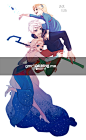 #Jack x Elsa##Jack Frost##Elsa#杰克小天使和爱莎女王，啊对，就是那对跨越公司的最屌拉郎配。Check out @Bab119's Tweet: O网页链接杰克冻人##Anna##守护者联盟##冰雪奇缘#