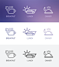 美食图标Restaurant Icons - 图翼网(TUYIYI.COM) - 优秀APP设计师联盟