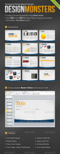 DesignMonsters Powerpoint Presentation Template - GraphicRiver Item for Sale