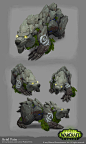 Legion - Artifact Druid Bears , Ariel Fain : BEARS. BEARS EVERY WHERE! I spent a good portion of my time on Legion making bears (even worked on uprezing the old druid bears). I concepted and modeled all these guys. I think my favorite that i worked on was