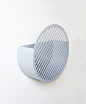 Diagonal Wall Basket by Andréason & Leibel for Swedish Ninja - Design Milk : Swedish design studio Andréason & Leibel designed the Diagonal Wall Basket for Swedish Ninja to help you contain all of your small things.