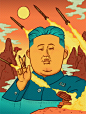 Society of Illustrators - Competitions  Kim Jong Un Portrait  Alex Bond