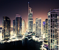 迪拜的夜景 | poboo 创意视觉