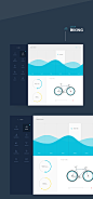 Fitness app : A simple & clean desktop interface on Behance