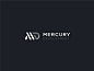 MD Mercury Development development mercury logo letter d letter m md