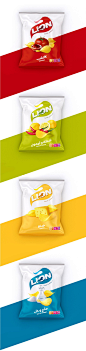狮子logo素材/薯片logo/薯片包装设计/包装图案设计