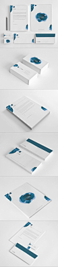 Abstract Stationary Design on Behance@北坤人素材